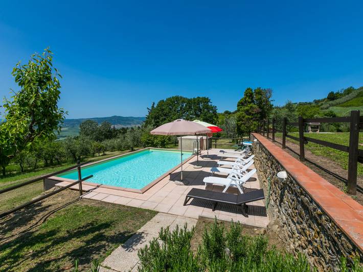 Location de vacances pour 9 personnes, avec balcon et jardin à Volterra - 4