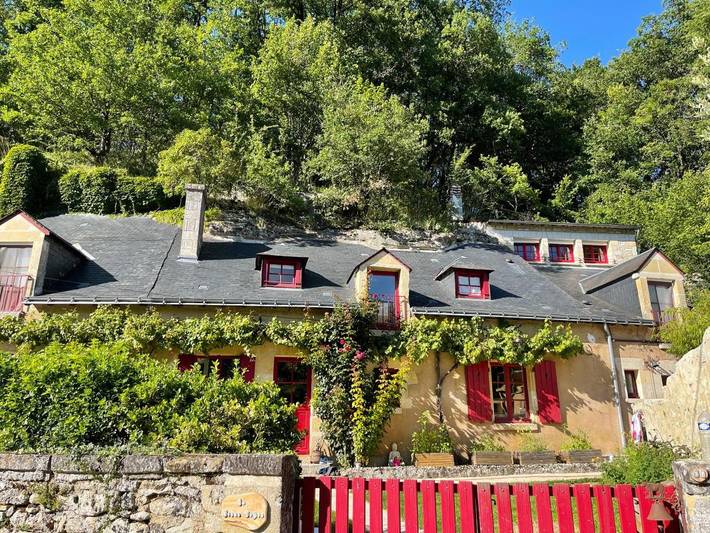Maison d’hôte pour 2 personnes, avec Terrasse ainsi que Jardin et Vue