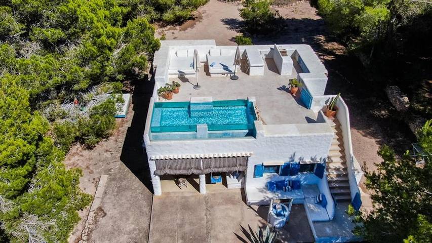 Villa pour 4 personnes, avec piscine ainsi que jardin et vue dans Formentera - 3