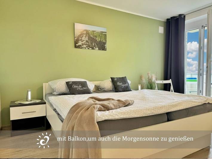 Ferienwohnung für 4 Personen, mit Balkon und Terrasse in Dorum - 4