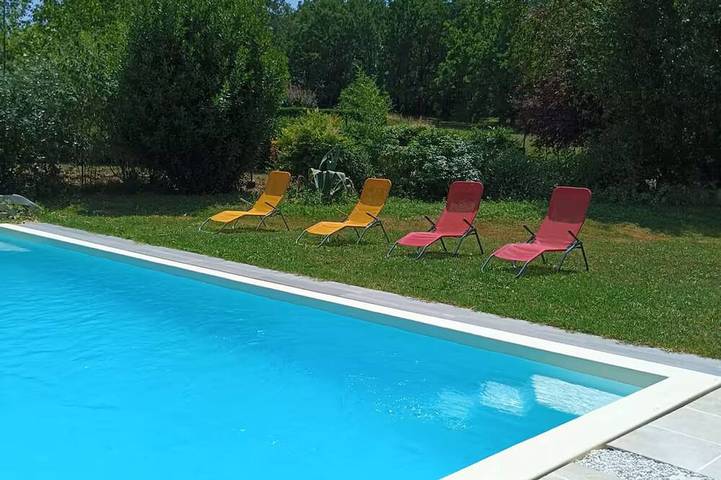 Appartement de vacances pour 4 personnes, avec jardin et piscine - 1