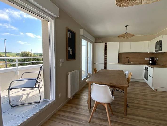 Gîte pour 6 personnes, avec terrasse à Wimille - 4