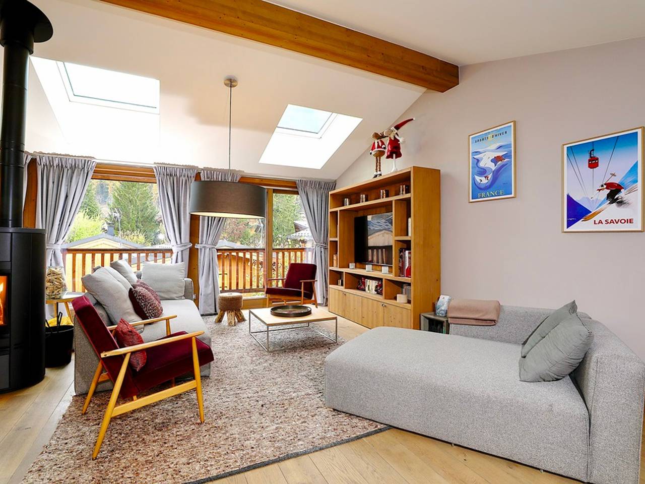 Dorfhaus im Herzen von Praz mit Sauna und Garage in Le Praz, Saint-Bon-Tarentaise