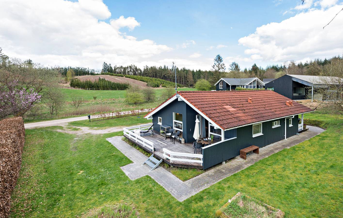 Ferienhaus für 6 Personen mit Terrasse in Silkeborg
