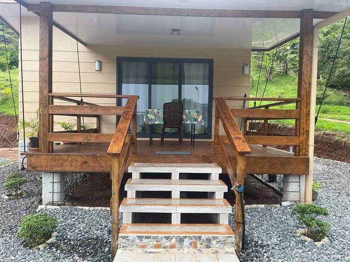 Location de vacances pour 2 personnes, avec vue ainsi que jardin et terrasse dans Huahine - 2