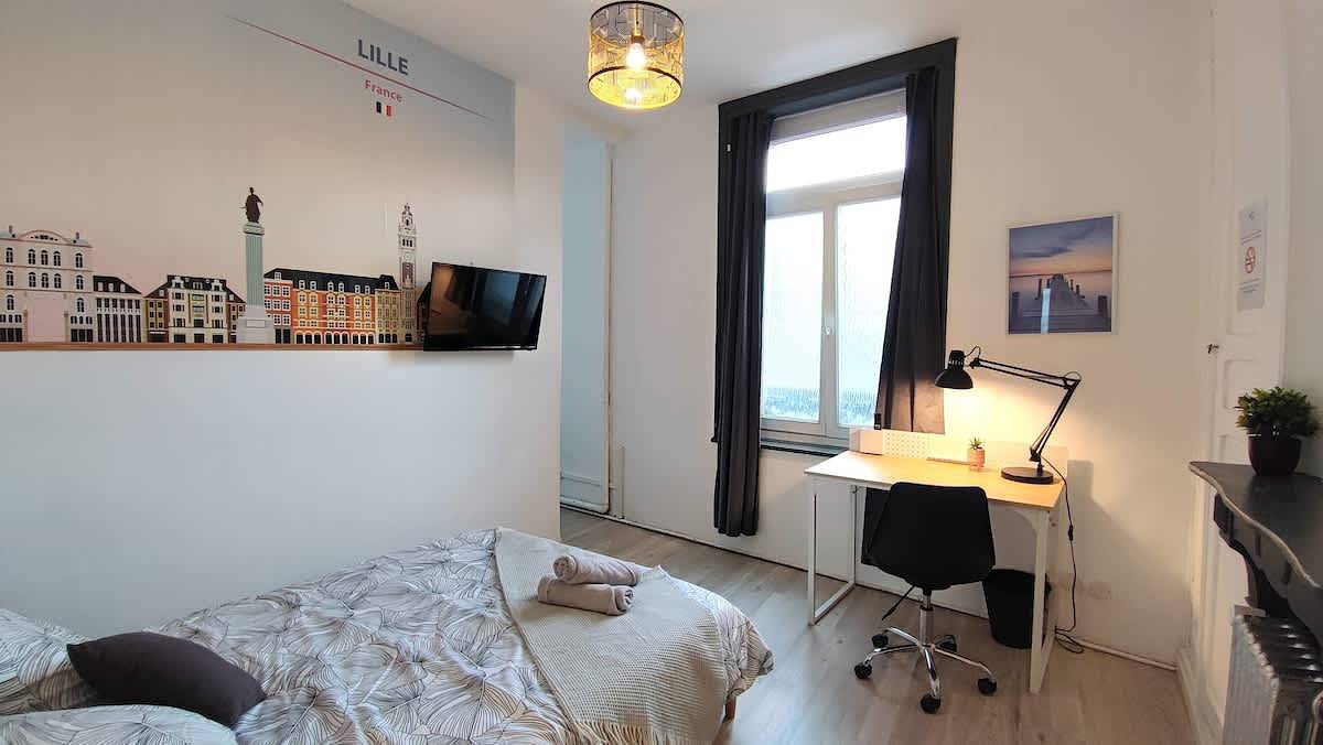 Appartement entier, Appartement de vacances pour 2 personnes in Roubaix, Région de Lille