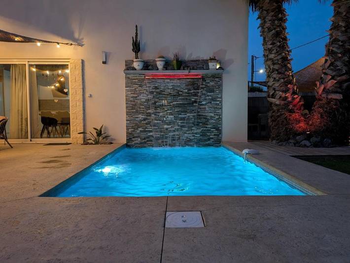 Location de vacances pour 6 personnes, avec jardin et piscine, adapté aux familles à Tourbes - 2