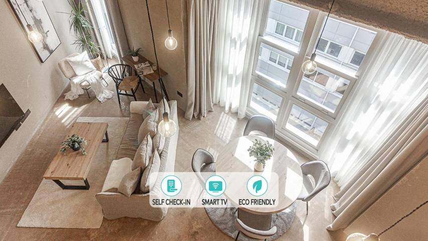 Apartamento para 4 personas, Se admiten mascotas en La Coruña