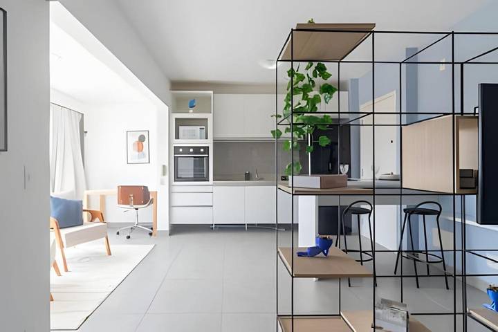 Casas e apartamentos de temporada para 3 pessoas, com balcão e sauna e ainda piscina, com animais de estimação em Campo Belo