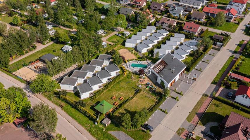 Ferienpark für 5 Personen, mit Ausblick und Garten sowie Pool in Polen - 2