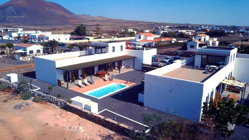 Maison d’hôte pour 8 personnes, avec piscine ainsi que vue et jardin dans Lajares - 4