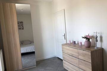 Gîte pour 4 personnes, avec terrasse à Le Petit-Quevilly