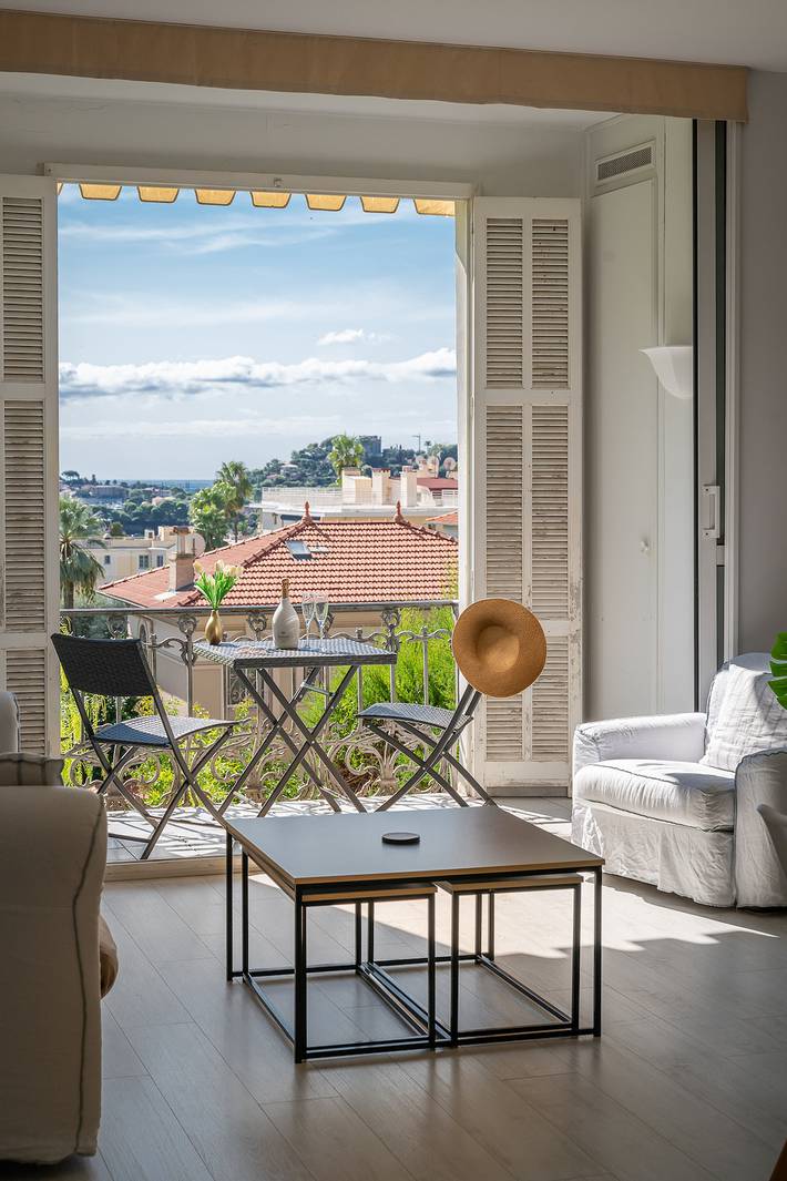 Appartement de vacances pour 6 personnes, avec balcon