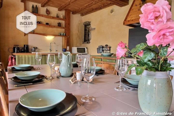 Gîte für 7 Personen, mit Terrasse und Garten