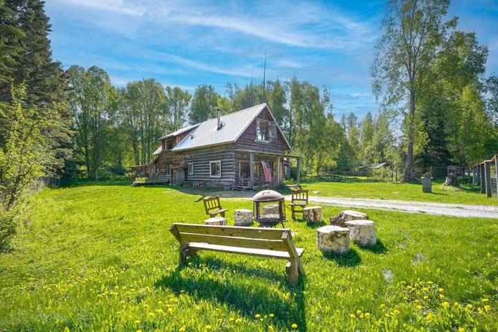 Lodge voor 8 personen, met tuin en uitzicht in Alaska