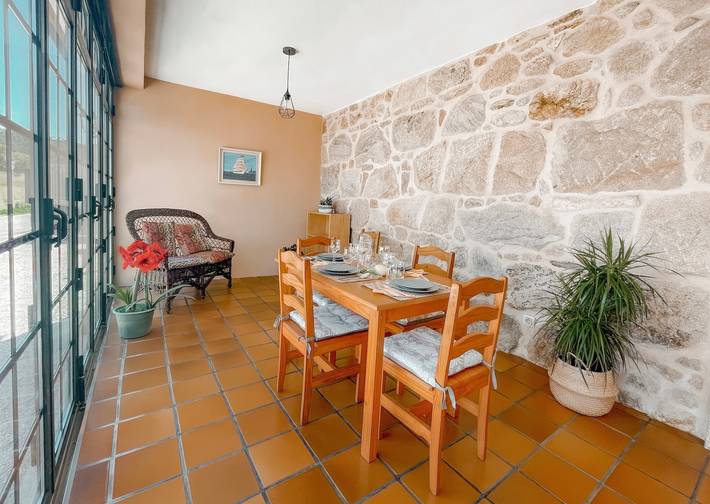 Casa de vacaciones para 5 personas, con jardín, Se admiten mascotas en Galicia - 2