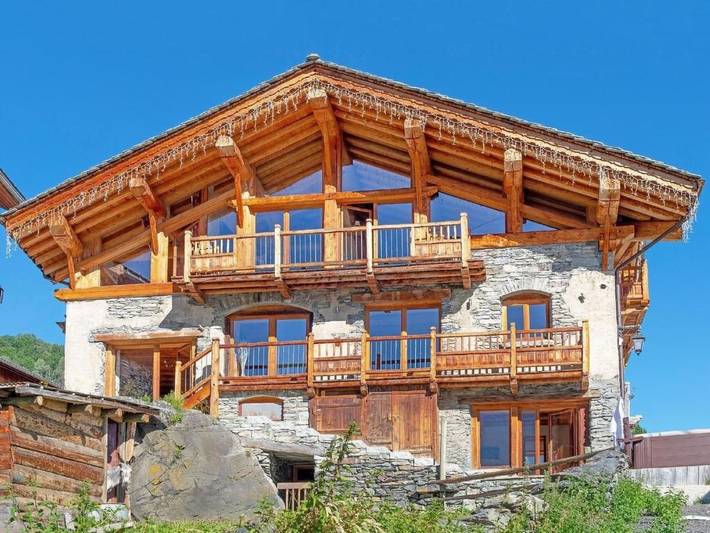 Chalet pour 12 personnes, avec Balcon et Sauna à Villaroger