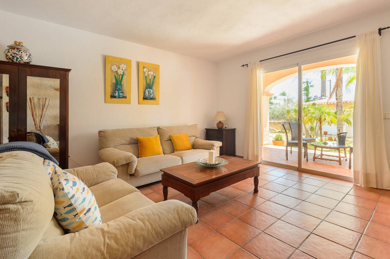 Ferienwohnung "Can Jordi" mit Bergblick in Sant Jordi de ses Salines, Sant Josep de sa Talaia