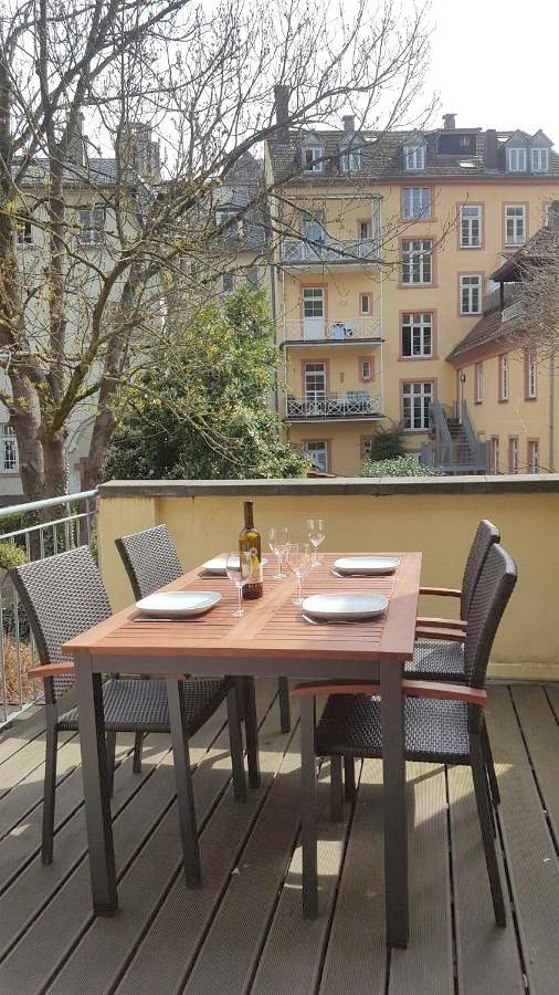 Ganze Wohnung, Apartment with Terrace in Altstadt Heidelberg, Heidelberg