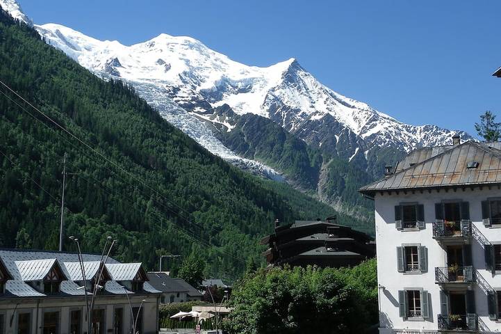 Gîte pour 4 personnes, avec balcon dans Gare De Chamonix Mont Blanc