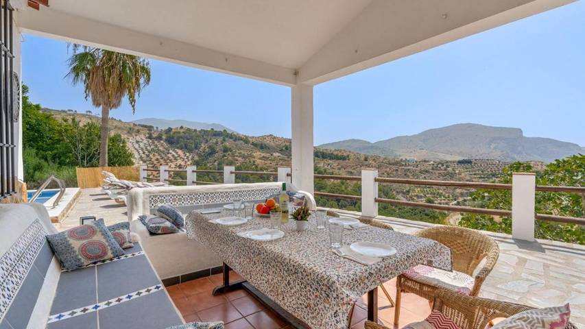 Casa rural para 5 personas, con terraza y piscina en Los Guájares - 4