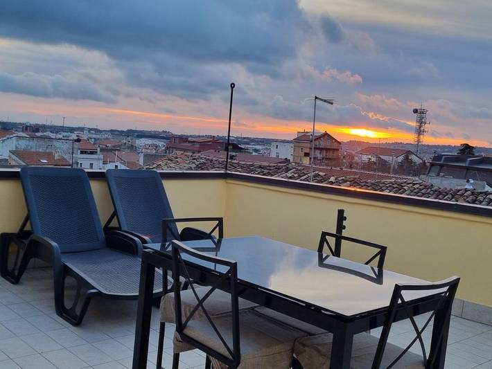 Appartamento per 3 persone, con Balcone e Terrazza nonché Panorama a San Giovanni Rotondo