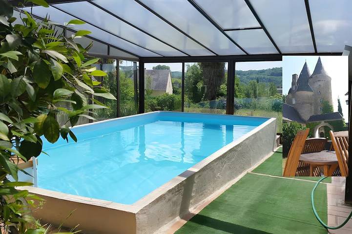Maison de vacances pour 8 personnes, avec jardin et piscine - 1