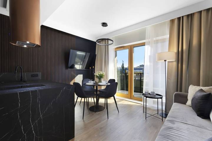 Apartment for 5 people, with balcony, child-friendly in Gdansk