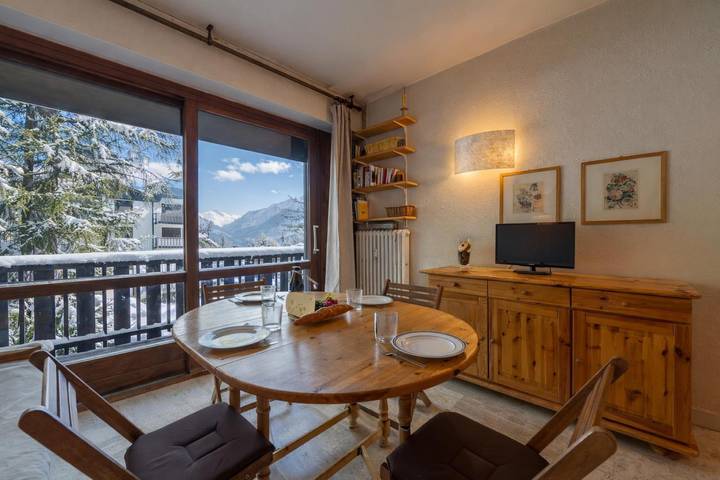 Appartement entier, The Brevent Nest Ski-in/out + Balcony & Parking in Brevent-Flegere, Chamonix-Mont-Blanc