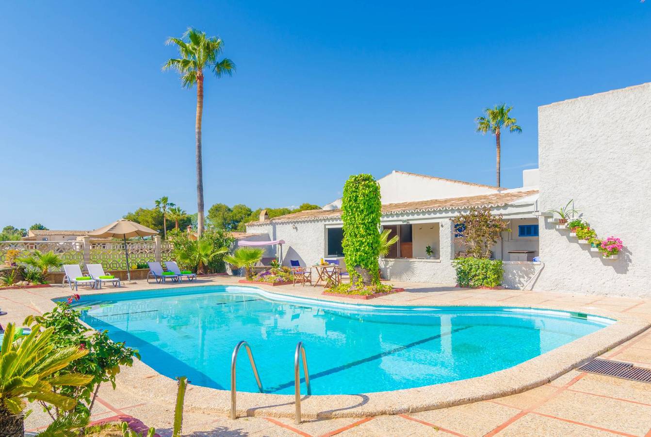 Torre Marina - Ferienhaus mit privaten Pool in Sa Ràpita. Wifi gratis in Es Trenc, Campos