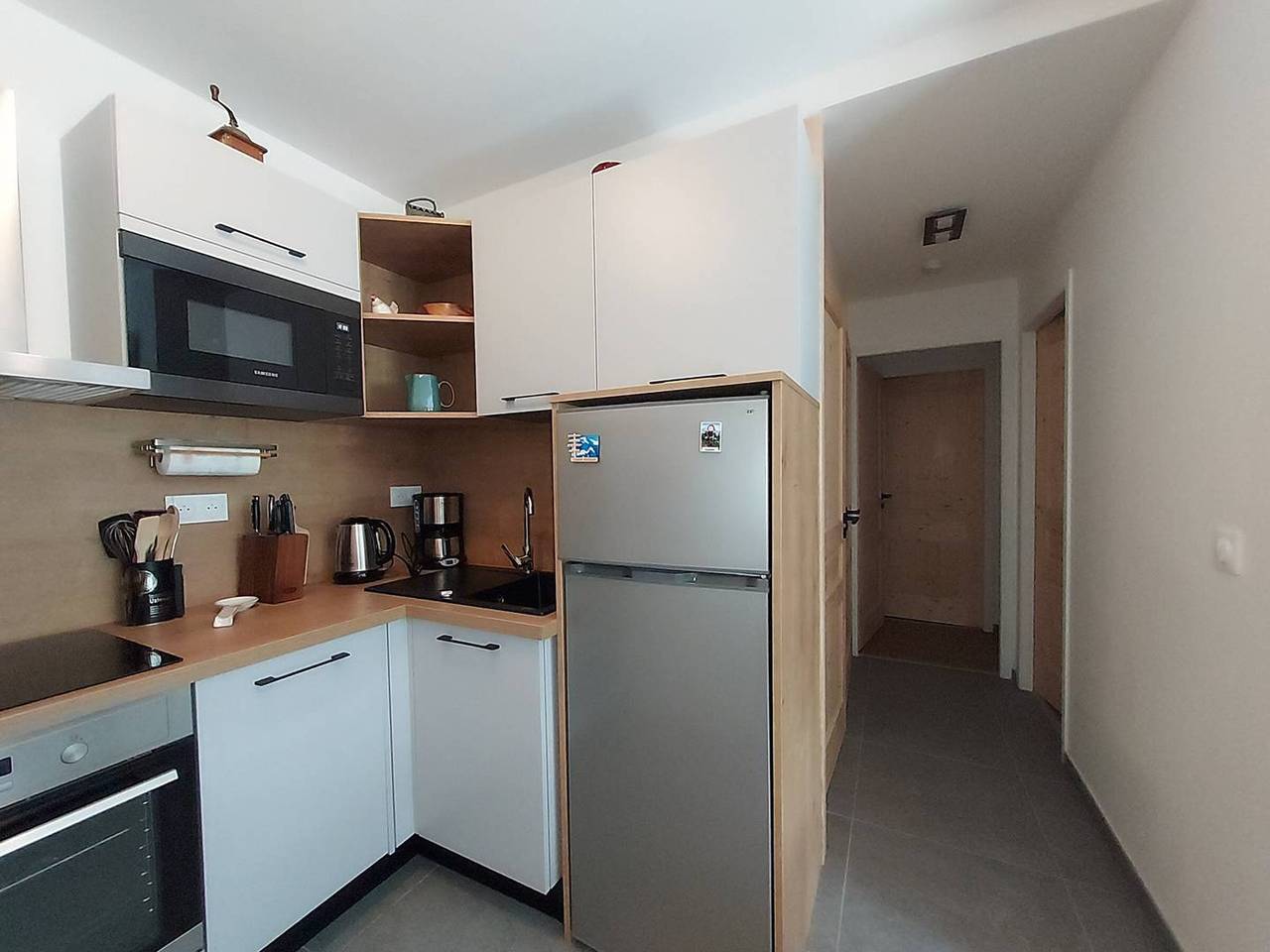 Hel lejlighed, New apartment 2 rooms, parking included, near free bus in Valmorel, Les Avanchers-Valmorel