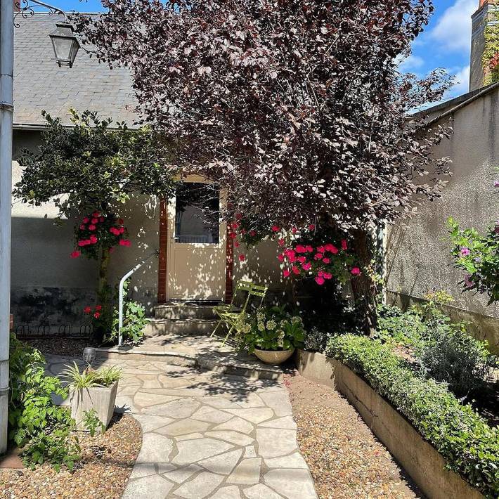 Chambre d’hôte pour 2 personnes, avec vue et jardin