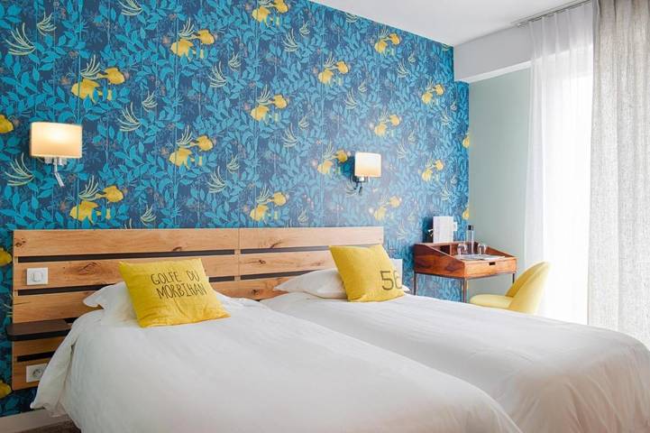 Hôtel pour 2 personnes, avec piscine et jardin à Larmor-Baden - 4