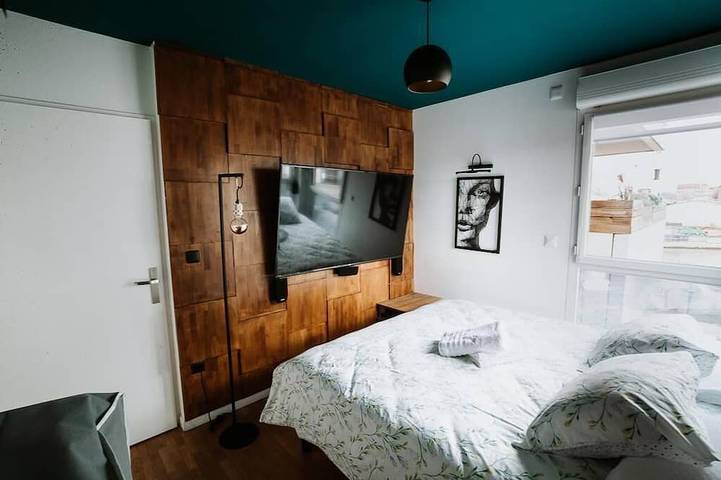 Apartamento entero, L'Échappée Parisienne - Canal St-Denis in Aubervilliers, Sena-Saint Denis
