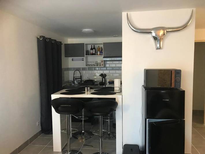 Appartement de vacances pour 2 personnes, avec Terrasse et Jardin