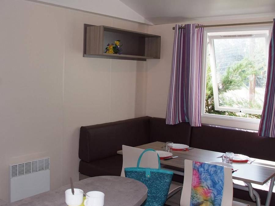 Camping Tikayan la Vallée du Paradis - Mobilheim 6 personen - Colorado Standard. in Saint-Raphaël, Massif de l'Esterel