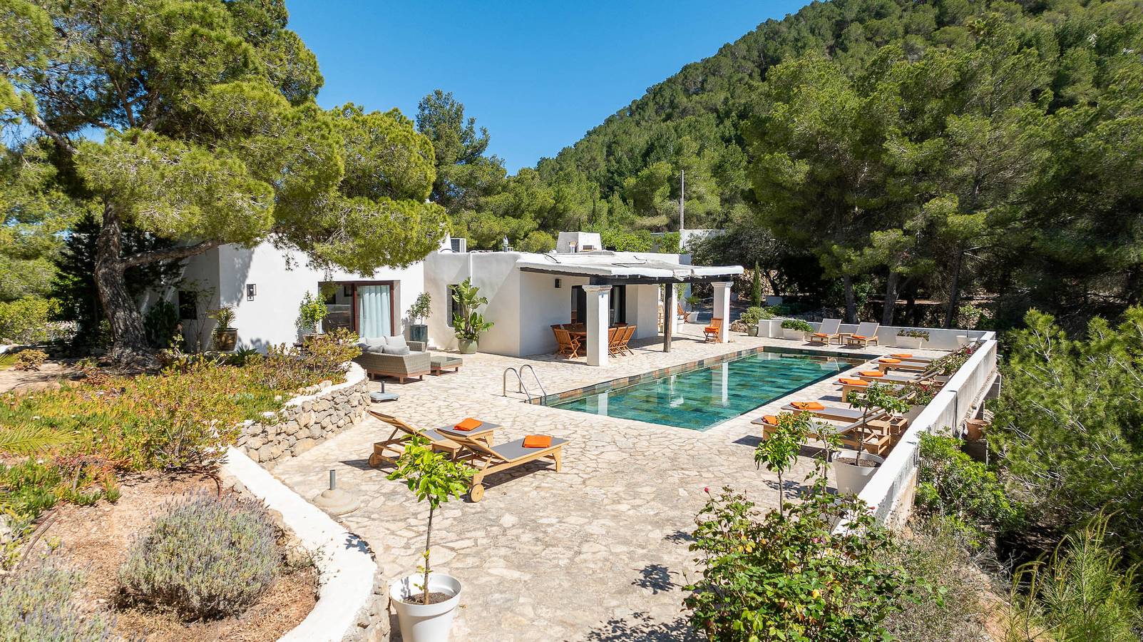 Villa for 14 People in Cala Tarida, Sant Josep de sa Talaia