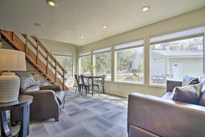 Location de vacances pour 4 personnes, avec terrasse ainsi que vue et jardin à Anchorage - 4