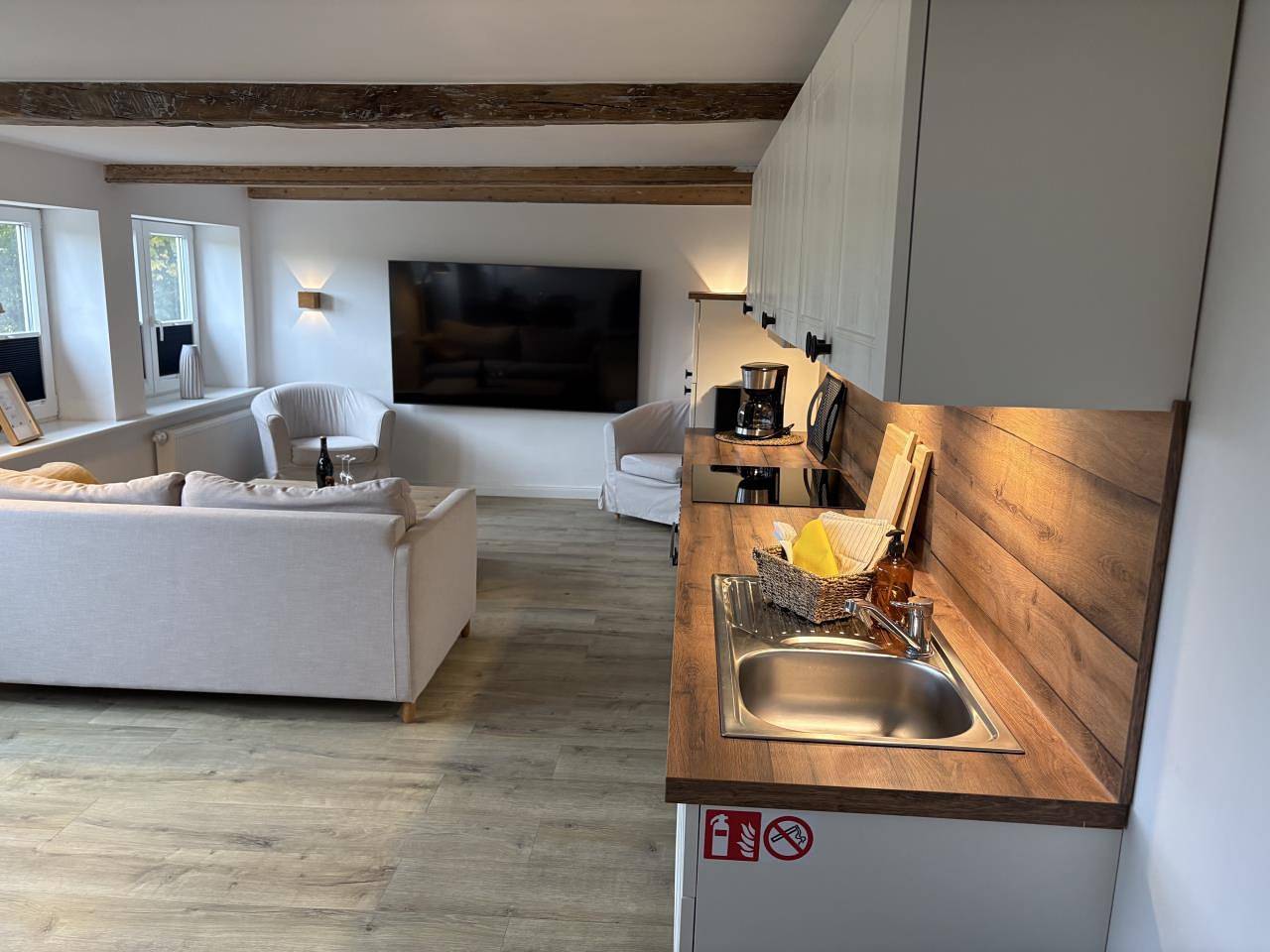 Ganze Wohnung, Ferienwohnung Südwind in Rabenkirchen-Faulück, Kappeln & Umgebung