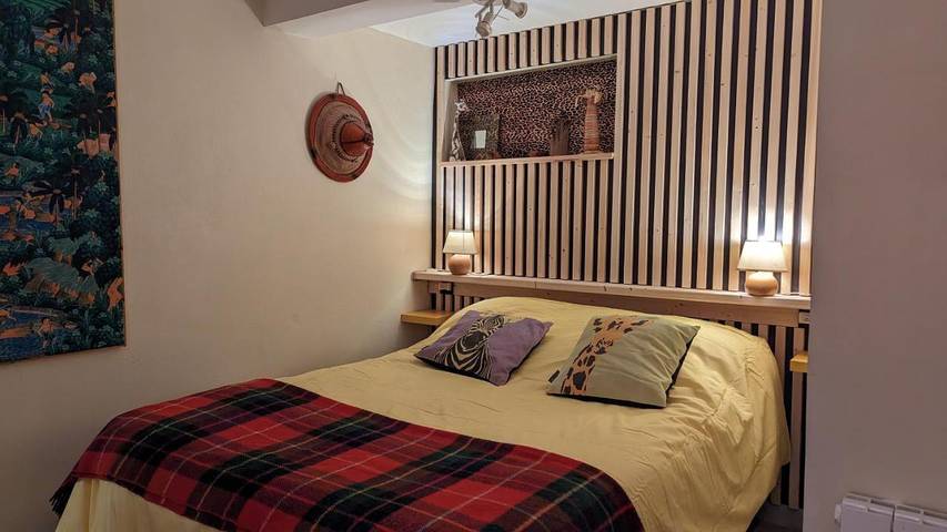 Gîte pour 5 personnes, avec terrasse et vue, animaux acceptés à Mens - 2