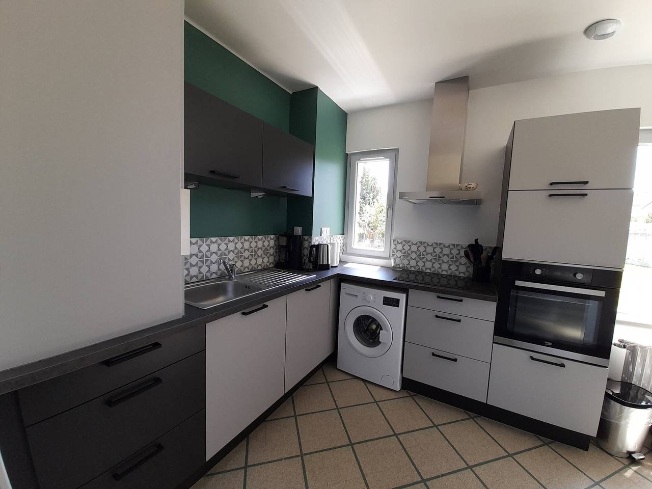 Appartement entier, Charmant T3 rénové avec jardin et garage, centre-ville de La Roche-Posay in La Roche-Posay, Vienne (France)