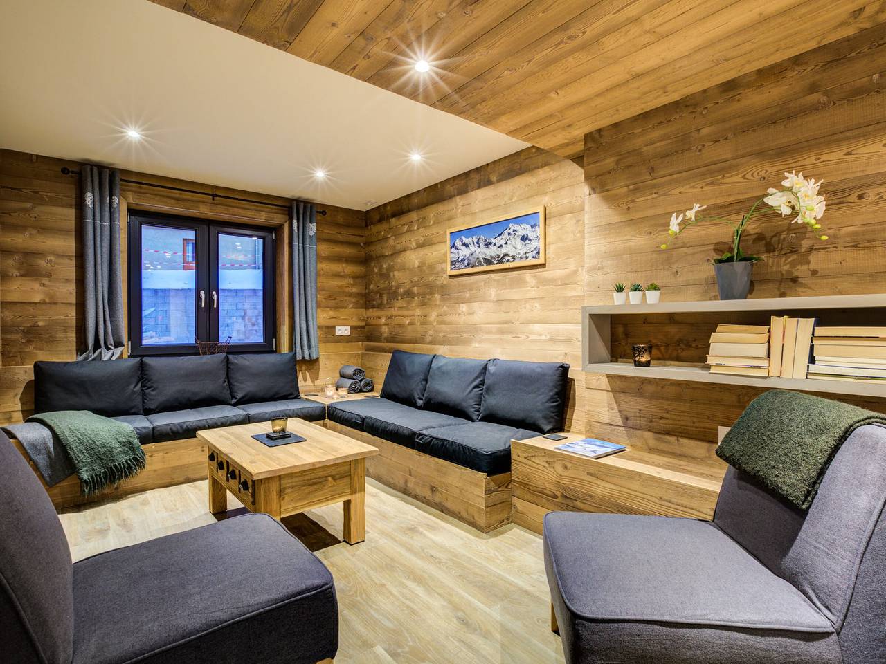 Komfortables Chalet nahe Pisten, 10 Pers, Haustiere erlaubt, Wlan in La Plagne, La Plagne-Tarentaise