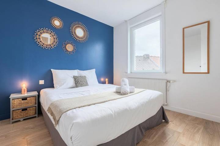 Maison d’hôte pour 6 personnes, avec Terrasse à Wasquehal
