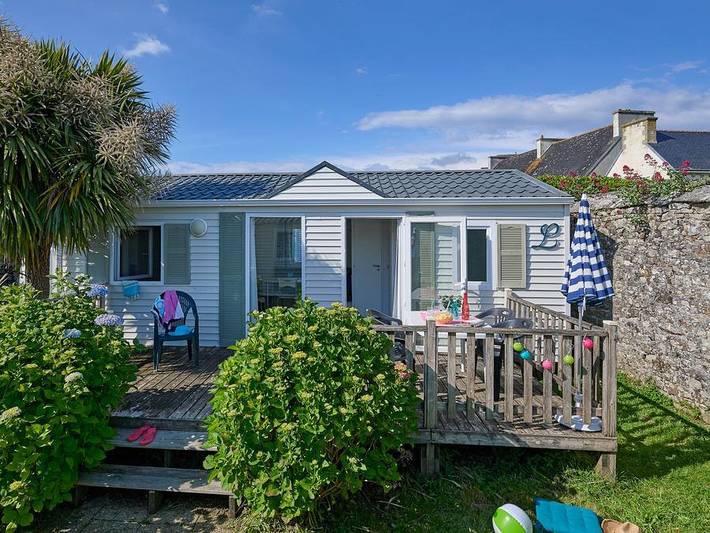 Mobil home pour 4 personnes, avec bassin pour enfant à Plozévet - 2