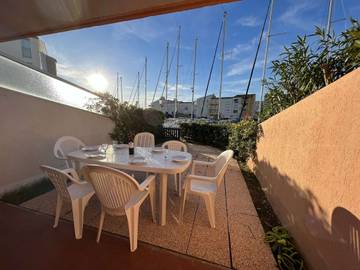 Gîte pour 6 personnes, avec terrasse, animaux acceptés dans La plagette (Cap d'Agde)
