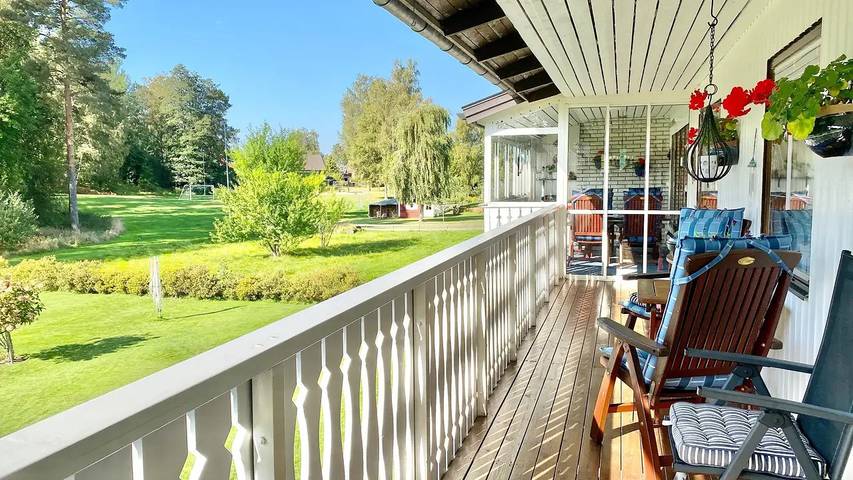 Ferienhaus für 10 Personen, mit Sauna und Garten sowie Balkon in Lessebo und Umgebung - 4