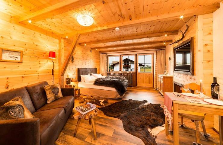 Hütte für 3 Personen, mit Garten, mit Haustier in Inzell