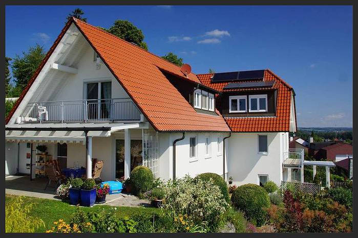 Ferienwohnung für 2 Personen, mit Terrasse und Garten am Bodensee