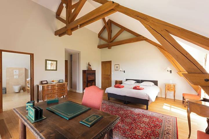 Location de vacances pour 15 personnes, avec jardin, animaux acceptés à Chémery - 3