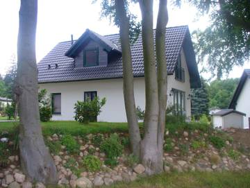 Ferienhaus für 8 Personen, mit Garten und Sauna sowie Ausblick und Seeblick, mit Haustier am Plauer See
